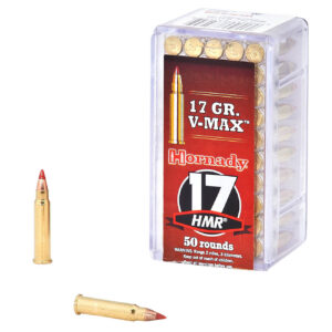 Hornady V-MAX™ .17 HMR® 17-Grain Rimfire Ammunition