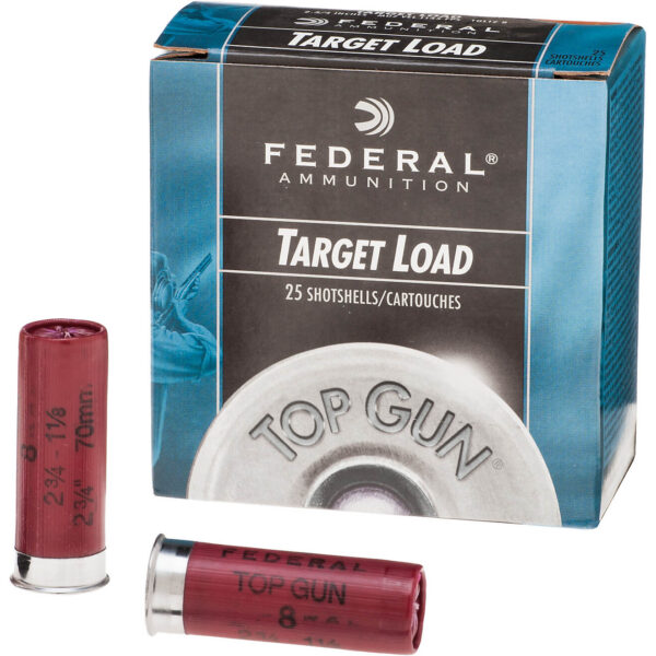 Federal Premium® Top Gun® Target 12 Gauge 8 Shotshells