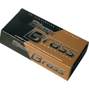 Blazer Brass Target Load FMJ .380 Auto 95-Grain Centerfire Handgun Ammunition