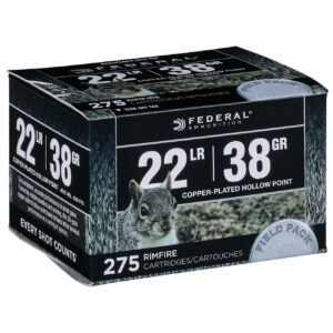 Federal Premium Range and Field .22 LR 38-Grain Rimfire Rifle Ammunition
