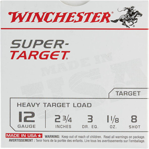 Winchester Target Load 12 Gauge 8 Shotshells