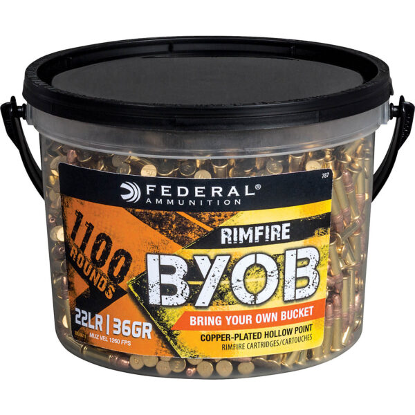 Federal Premium BYOB .22 LR 36-Grain CPHP Rimfire Ammunition