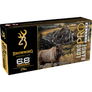 Browning Long Range Pro 6.8 Western 175-Grain Ammunition